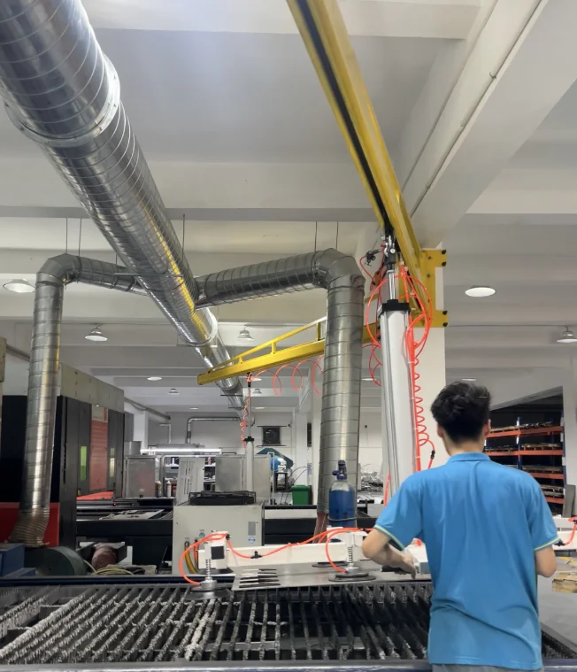 Industrial laser cutting