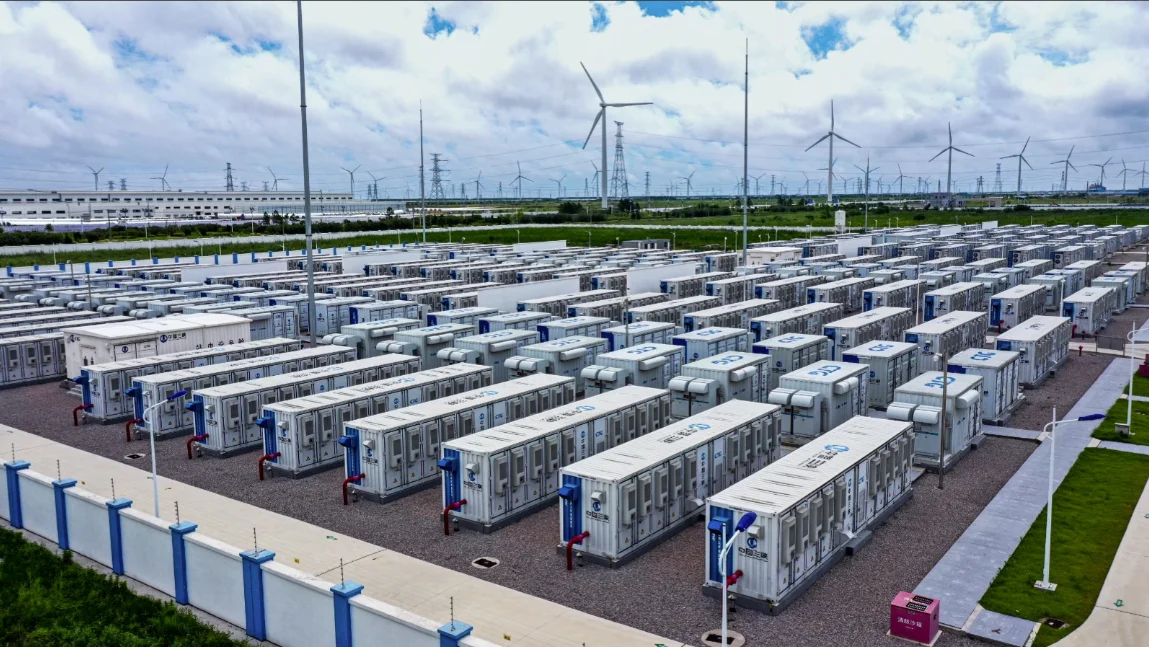 Solar plus storage site