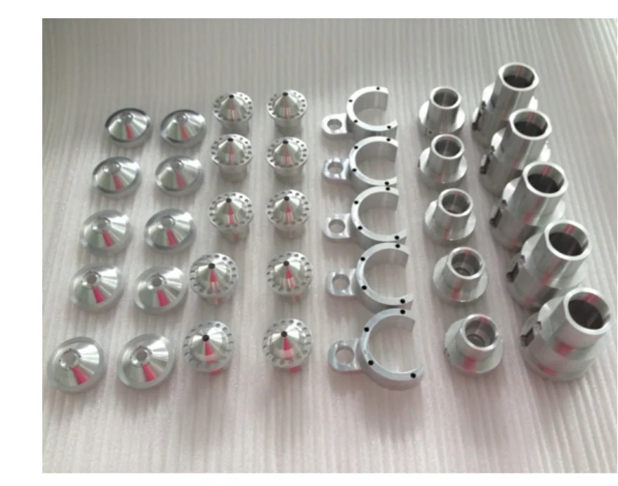 Robotic-arm machined components